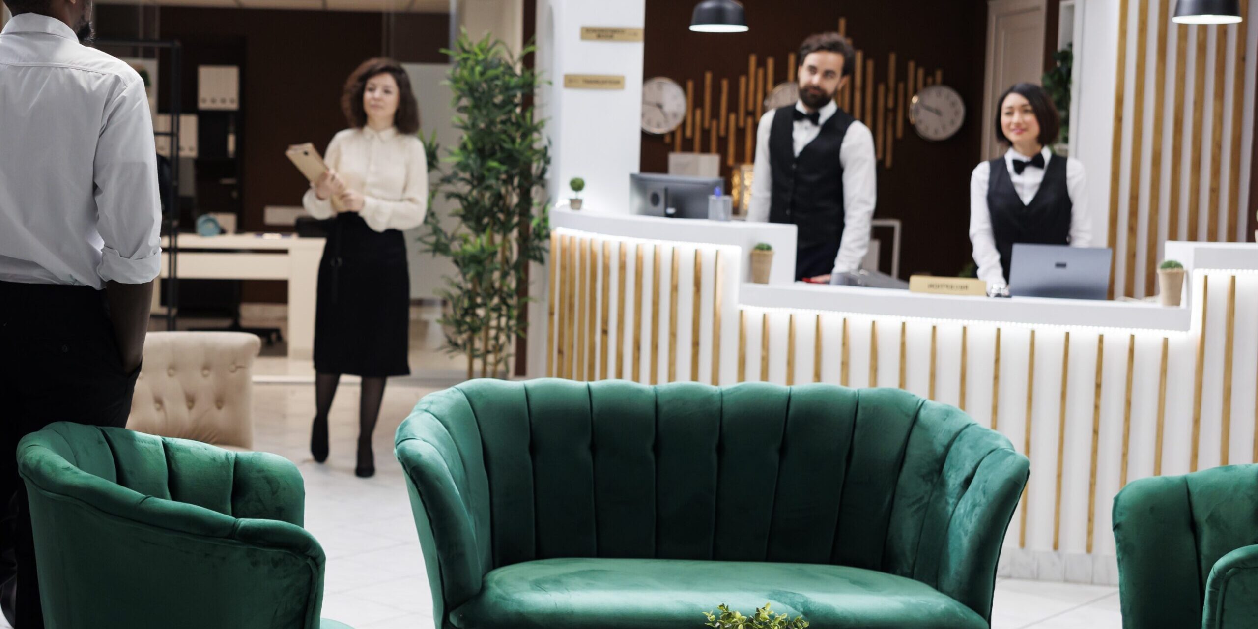 especialistas en mobiliario para hoteles en madrid - recepcion hotel
