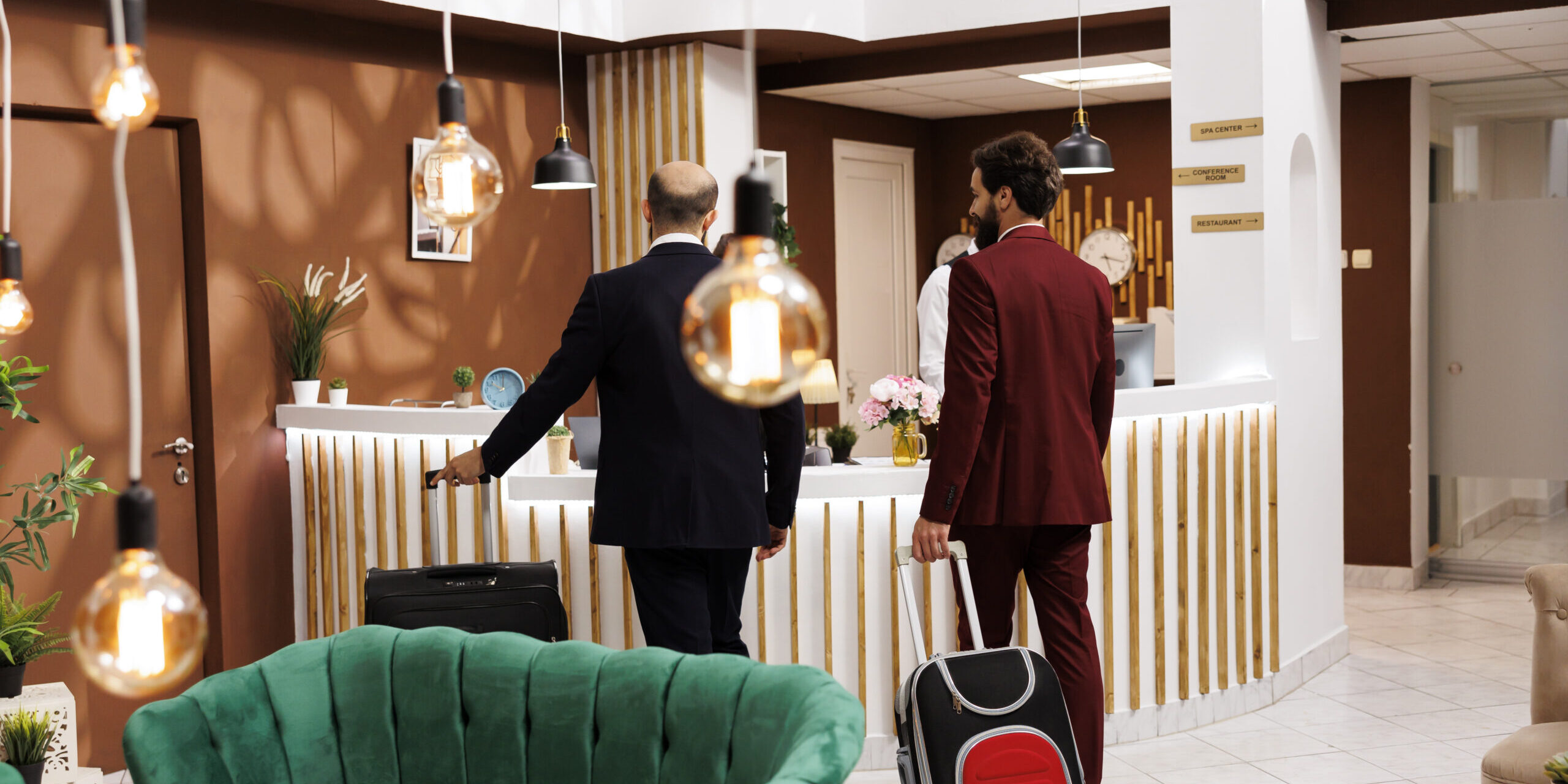 fabricacion de mobiliario para hoteles en madrid - sillones verdes